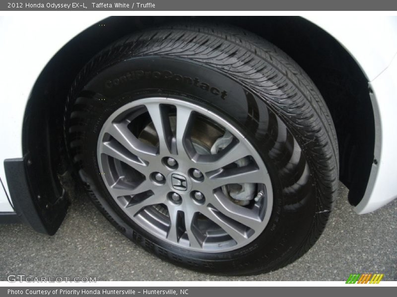 Taffeta White / Truffle 2012 Honda Odyssey EX-L