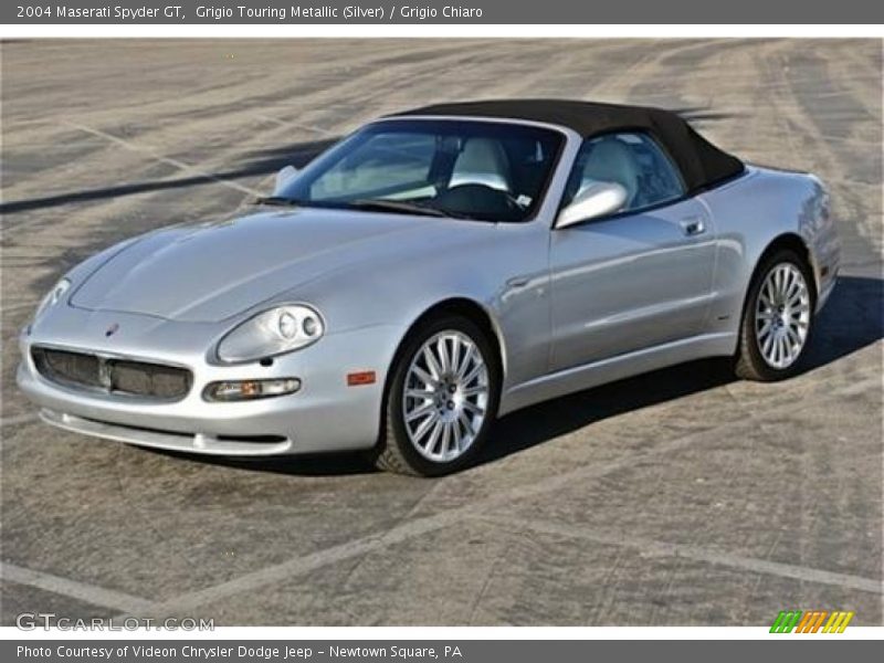 Grigio Touring Metallic (Silver) / Grigio Chiaro 2004 Maserati Spyder GT