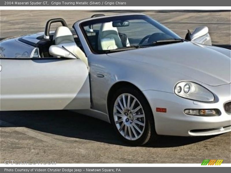 Grigio Touring Metallic (Silver) / Grigio Chiaro 2004 Maserati Spyder GT