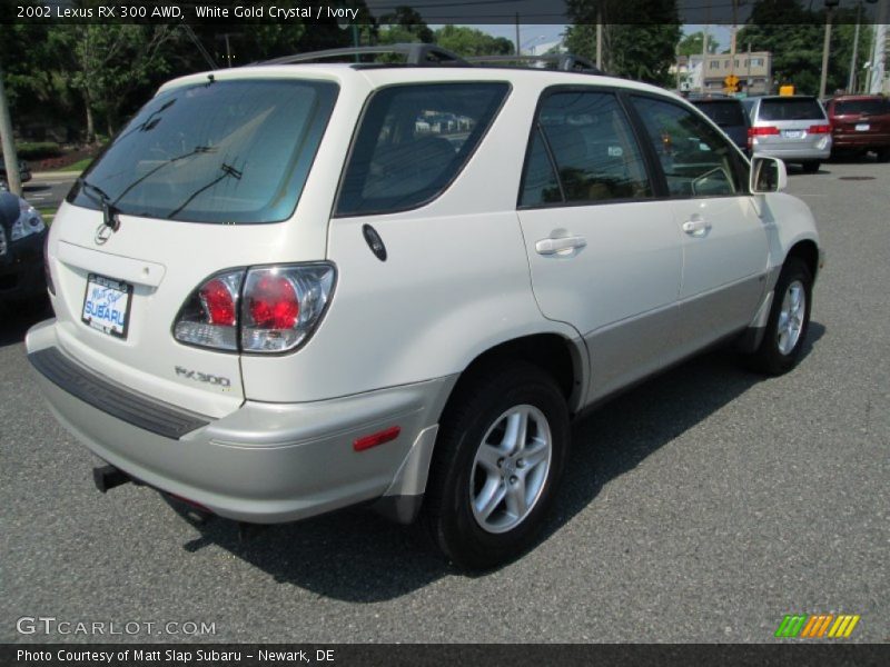 White Gold Crystal / Ivory 2002 Lexus RX 300 AWD