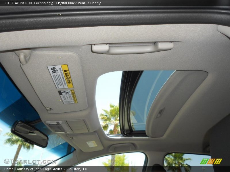 Crystal Black Pearl / Ebony 2013 Acura RDX Technology