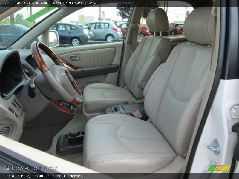 Front Seat of 2002 RX 300 AWD