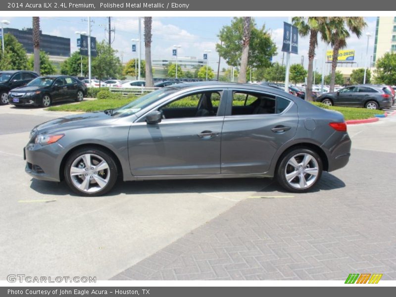 Polished Metal Metallic / Ebony 2014 Acura ILX 2.4L Premium