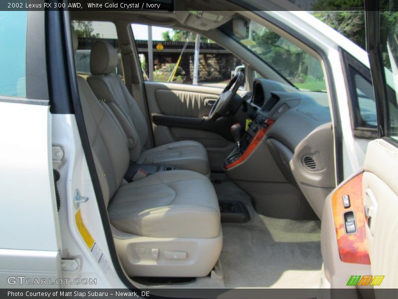 White Gold Crystal / Ivory 2002 Lexus RX 300 AWD