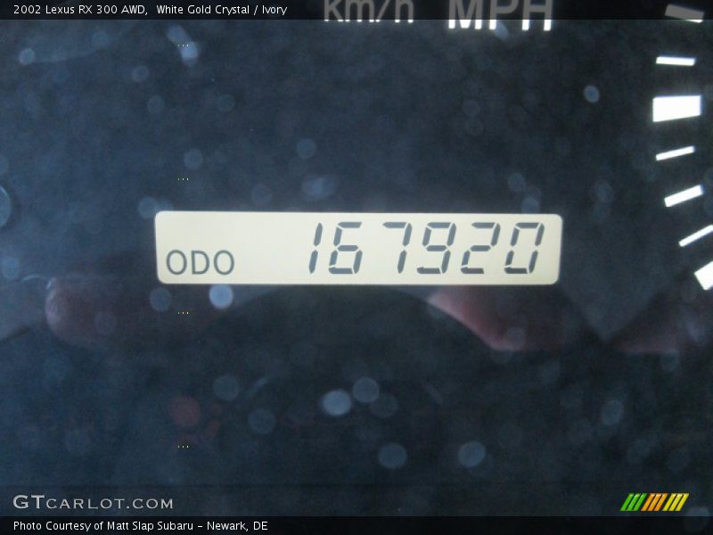 White Gold Crystal / Ivory 2002 Lexus RX 300 AWD