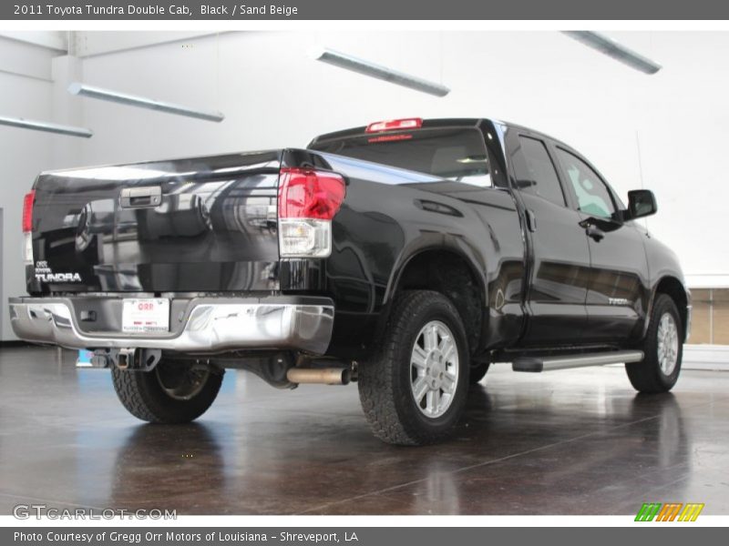 Black / Sand Beige 2011 Toyota Tundra Double Cab