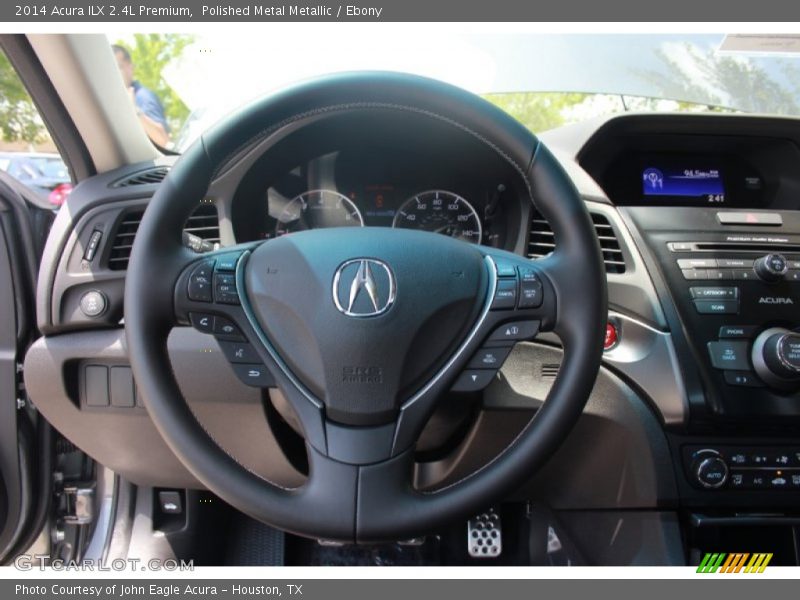 Polished Metal Metallic / Ebony 2014 Acura ILX 2.4L Premium