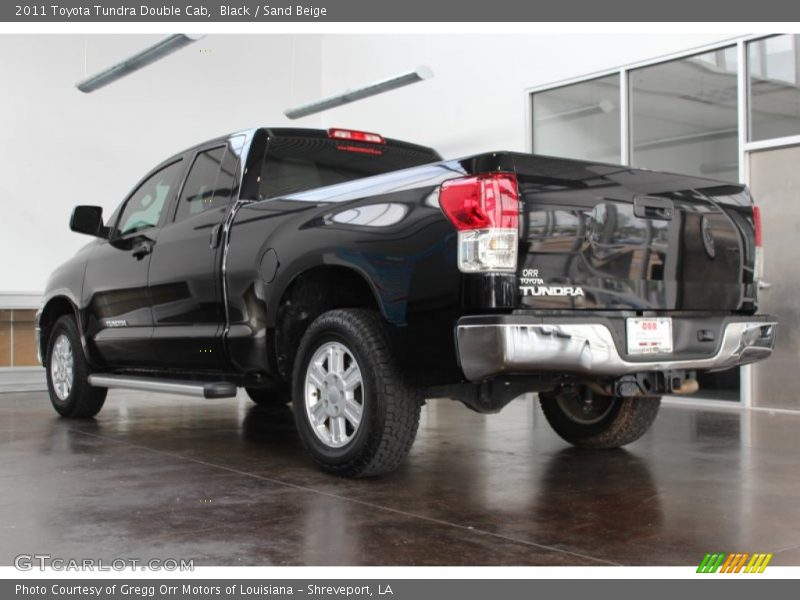Black / Sand Beige 2011 Toyota Tundra Double Cab