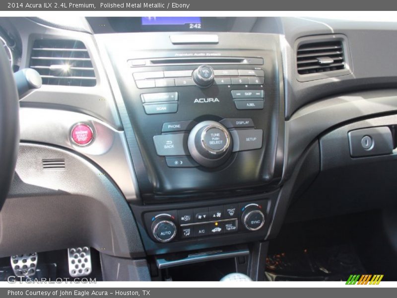 Polished Metal Metallic / Ebony 2014 Acura ILX 2.4L Premium