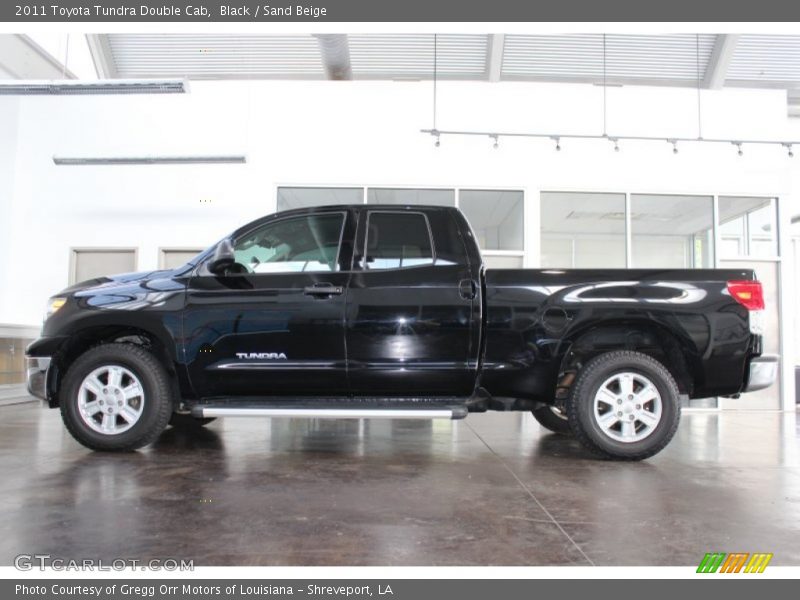 Black / Sand Beige 2011 Toyota Tundra Double Cab