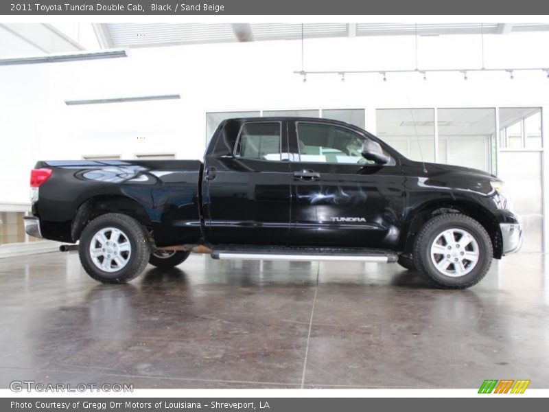 Black / Sand Beige 2011 Toyota Tundra Double Cab