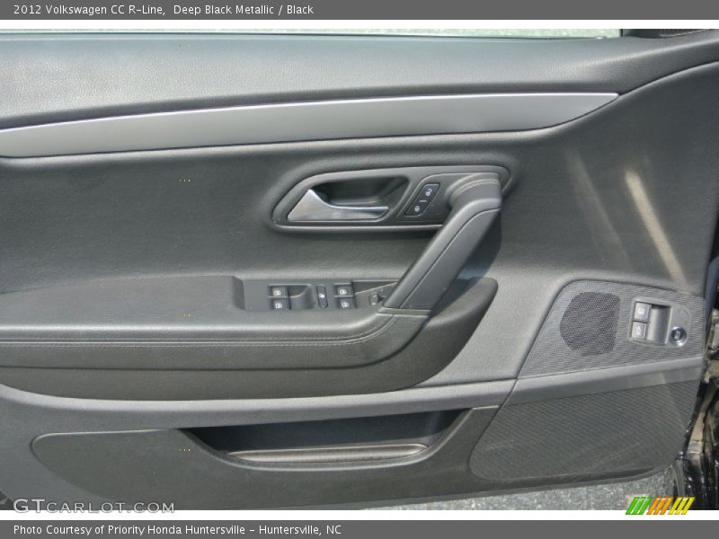 Deep Black Metallic / Black 2012 Volkswagen CC R-Line