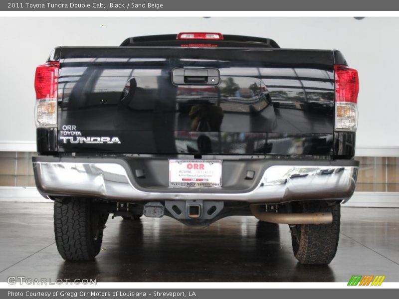 Black / Sand Beige 2011 Toyota Tundra Double Cab