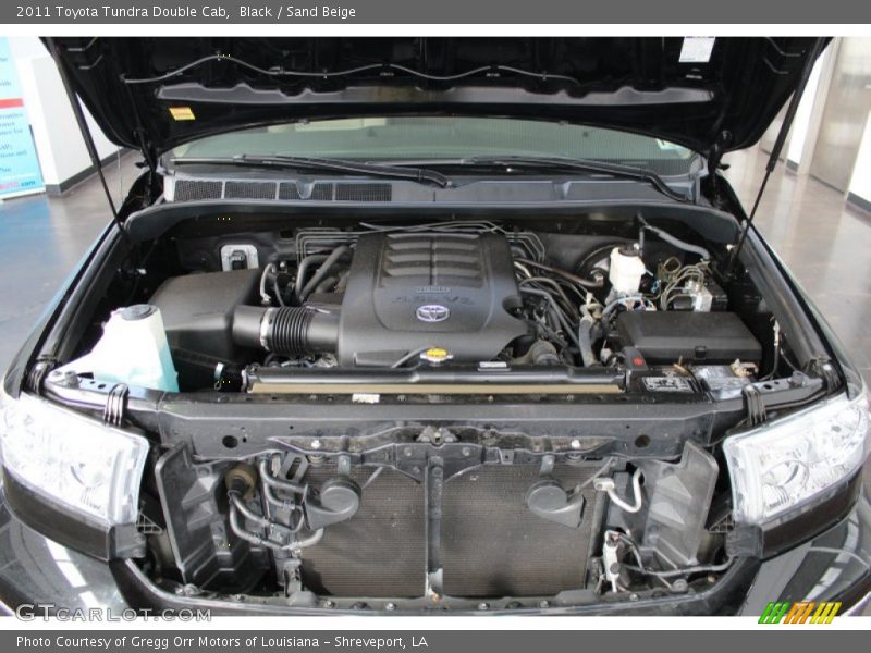 Black / Sand Beige 2011 Toyota Tundra Double Cab