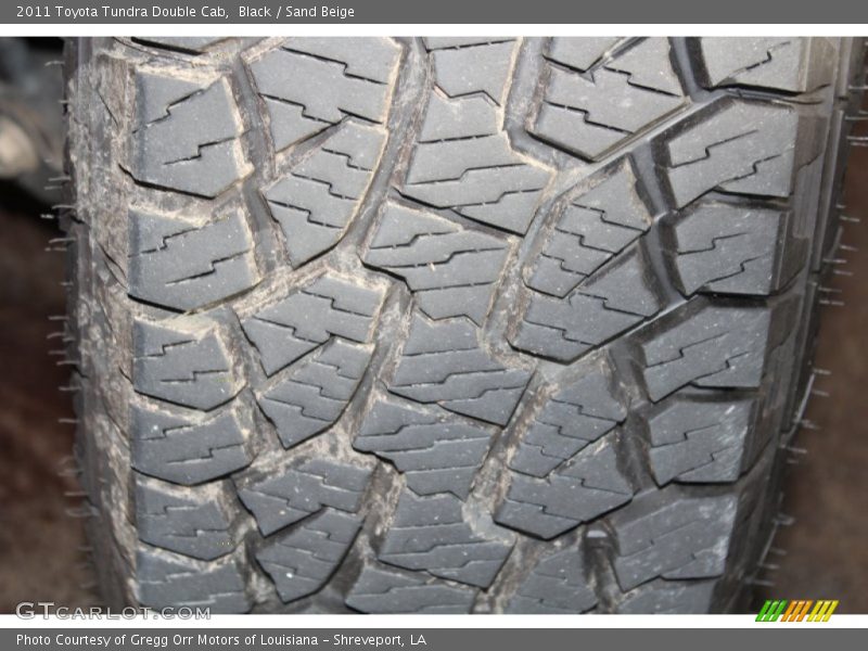 Black / Sand Beige 2011 Toyota Tundra Double Cab