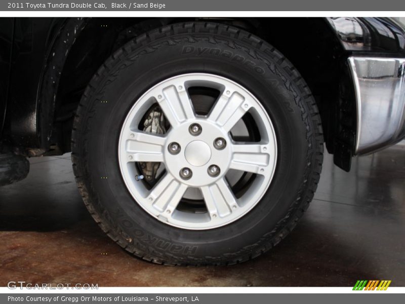 Black / Sand Beige 2011 Toyota Tundra Double Cab