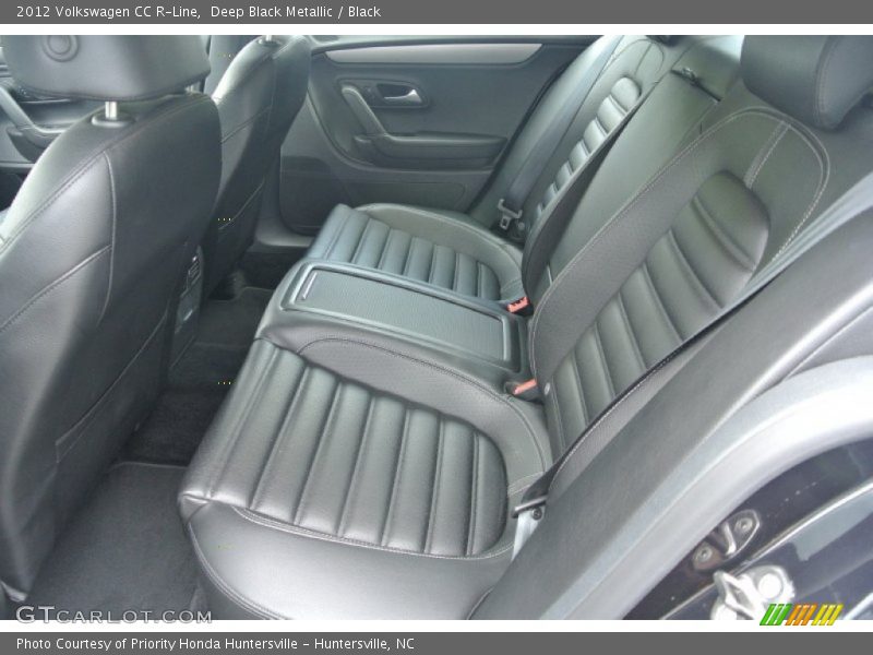 Deep Black Metallic / Black 2012 Volkswagen CC R-Line