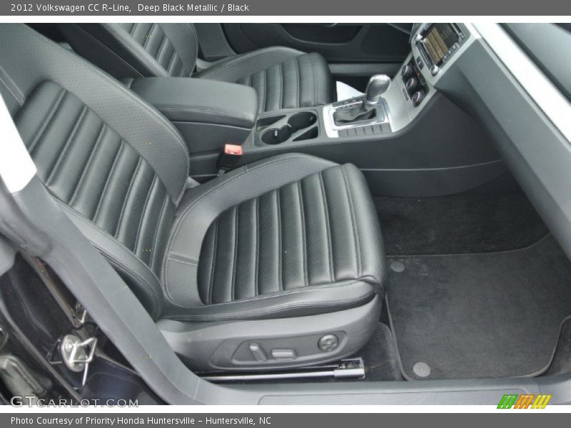Deep Black Metallic / Black 2012 Volkswagen CC R-Line