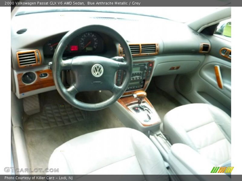 Grey Interior - 2000 Passat GLX V6 AWD Sedan 