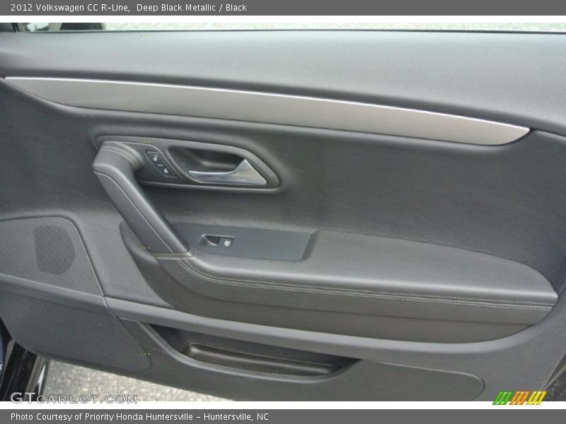 Deep Black Metallic / Black 2012 Volkswagen CC R-Line