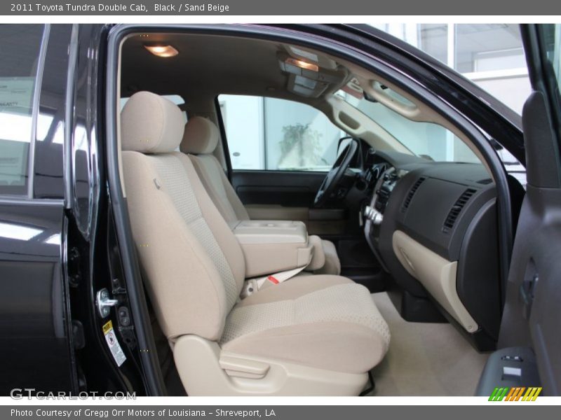 Black / Sand Beige 2011 Toyota Tundra Double Cab