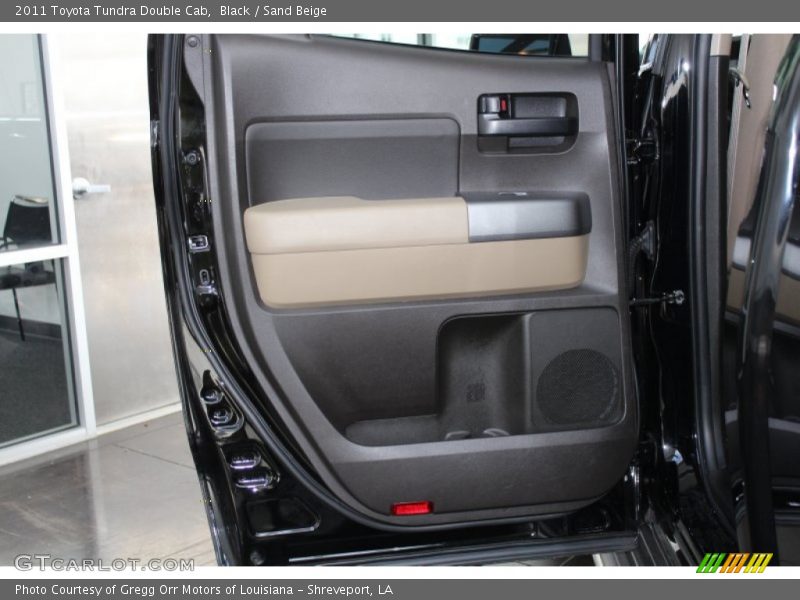 Black / Sand Beige 2011 Toyota Tundra Double Cab