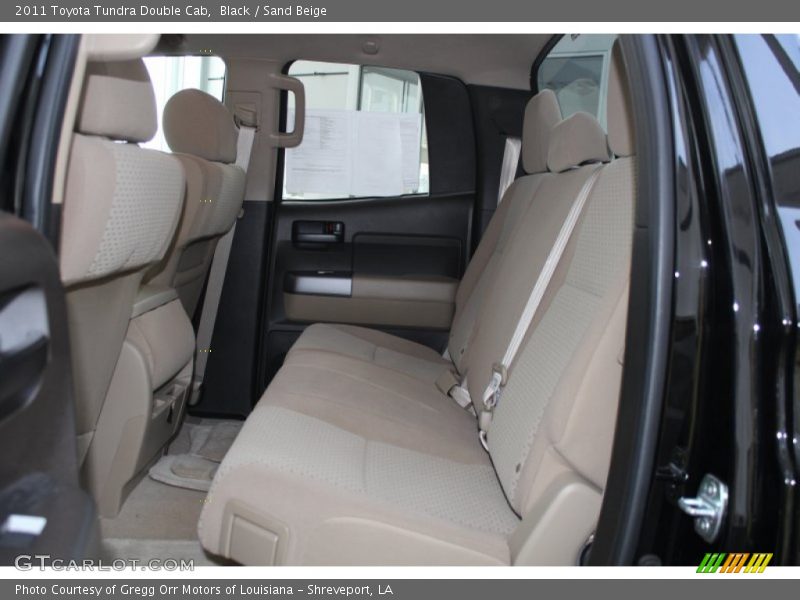 Black / Sand Beige 2011 Toyota Tundra Double Cab