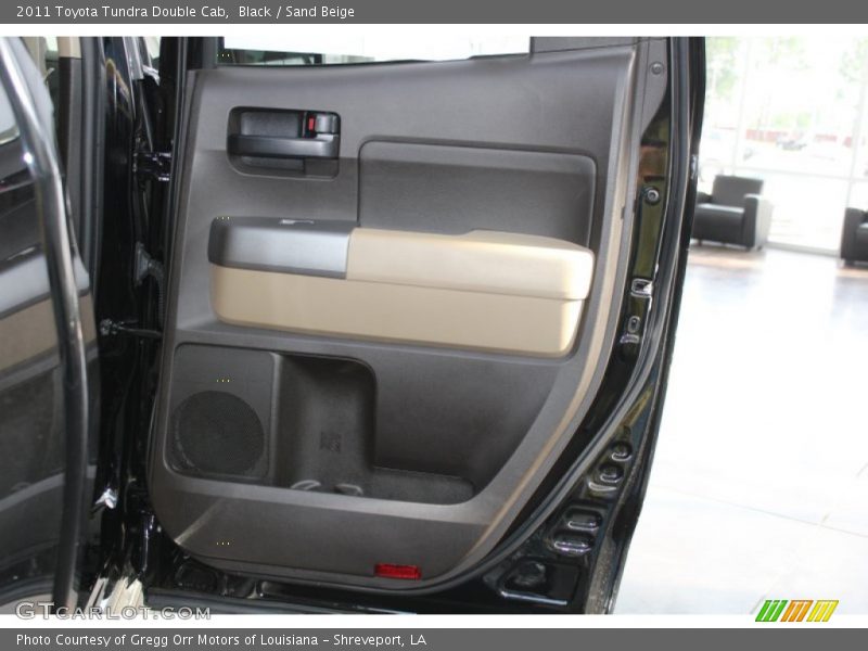 Black / Sand Beige 2011 Toyota Tundra Double Cab