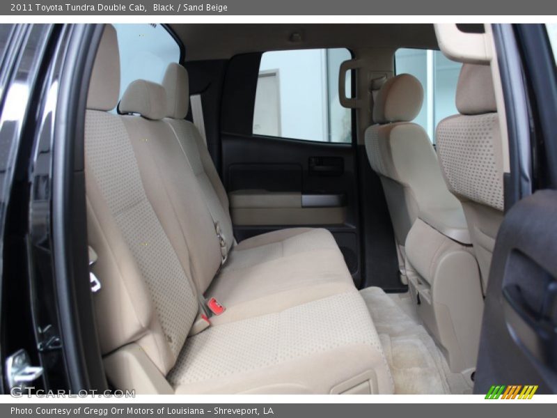 Black / Sand Beige 2011 Toyota Tundra Double Cab