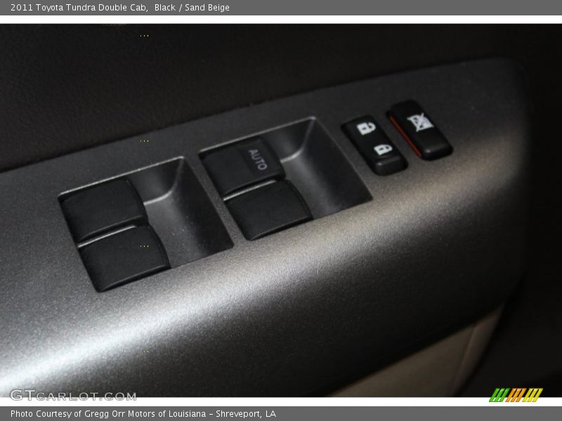 Black / Sand Beige 2011 Toyota Tundra Double Cab