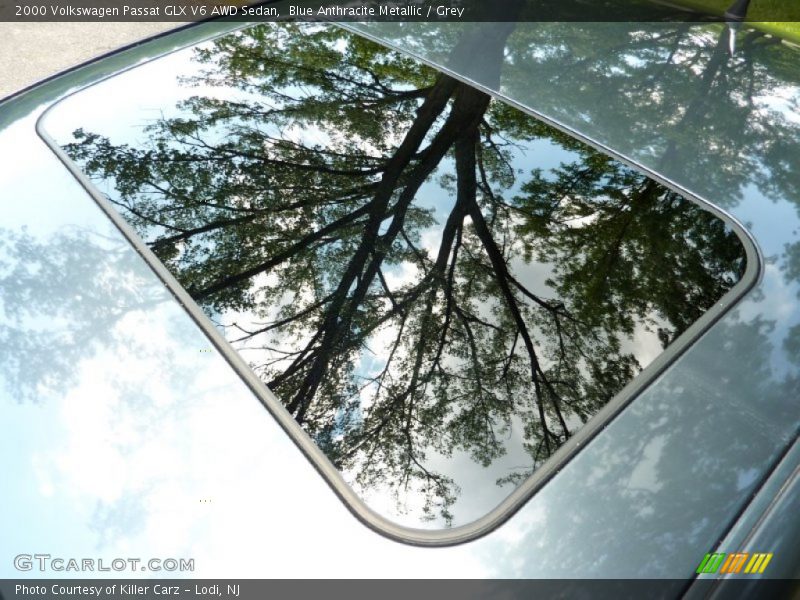 Blue Anthracite Metallic / Grey 2000 Volkswagen Passat GLX V6 AWD Sedan