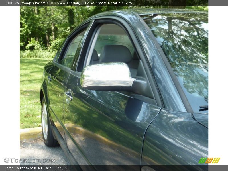 Blue Anthracite Metallic / Grey 2000 Volkswagen Passat GLX V6 AWD Sedan
