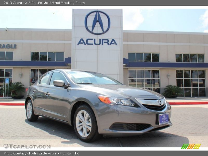 Polished Metal Metallic / Ebony 2013 Acura ILX 2.0L