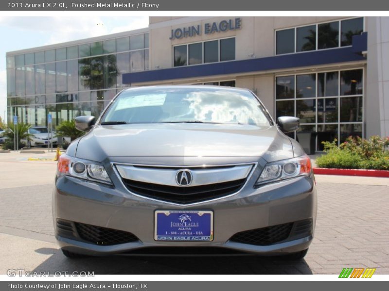 Polished Metal Metallic / Ebony 2013 Acura ILX 2.0L
