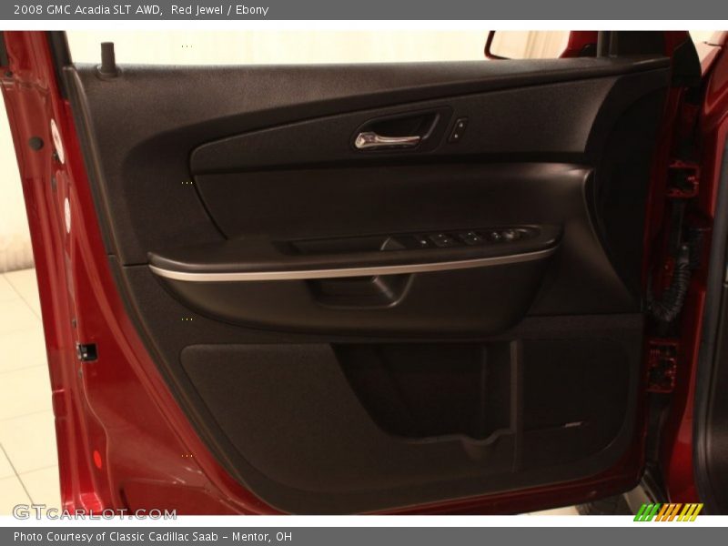 Red Jewel / Ebony 2008 GMC Acadia SLT AWD
