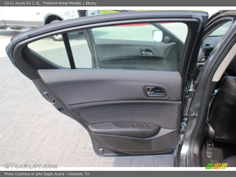 Polished Metal Metallic / Ebony 2013 Acura ILX 2.0L
