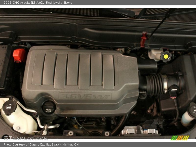 Red Jewel / Ebony 2008 GMC Acadia SLT AWD