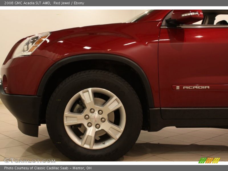 Red Jewel / Ebony 2008 GMC Acadia SLT AWD