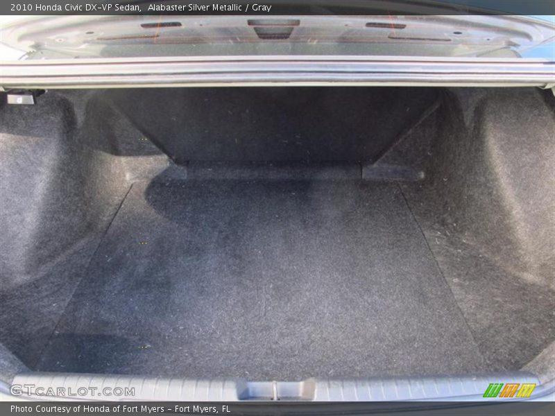 Alabaster Silver Metallic / Gray 2010 Honda Civic DX-VP Sedan