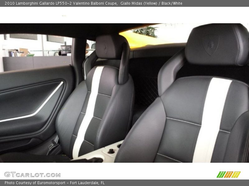 Front Seat of 2010 Gallardo LP550-2 Valentino Balboni Coupe