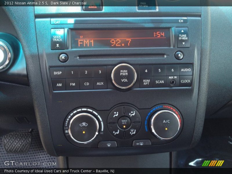 Dark Slate / Charcoal 2012 Nissan Altima 2.5 S