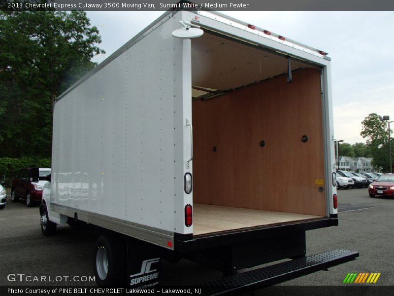 Summit White / Medium Pewter 2013 Chevrolet Express Cutaway 3500 Moving Van