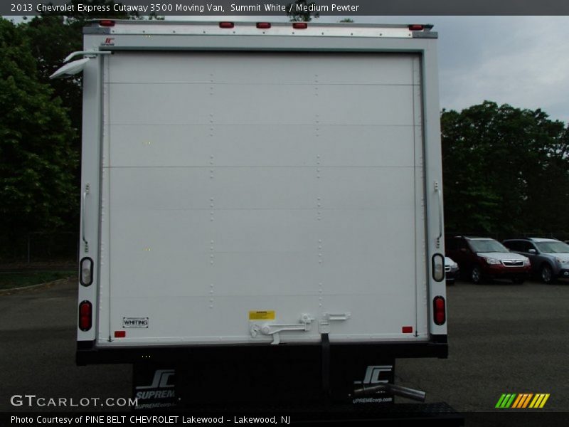 Summit White / Medium Pewter 2013 Chevrolet Express Cutaway 3500 Moving Van