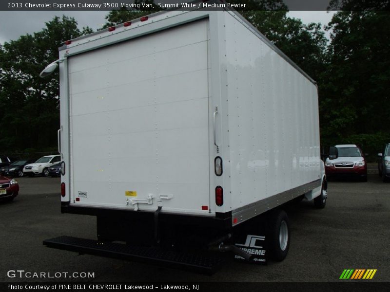 Summit White / Medium Pewter 2013 Chevrolet Express Cutaway 3500 Moving Van