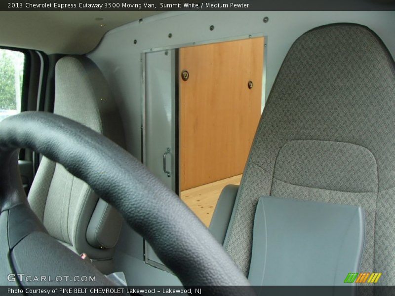 Summit White / Medium Pewter 2013 Chevrolet Express Cutaway 3500 Moving Van
