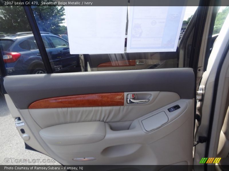 Savannah Beige Metallic / Ivory 2007 Lexus GX 470