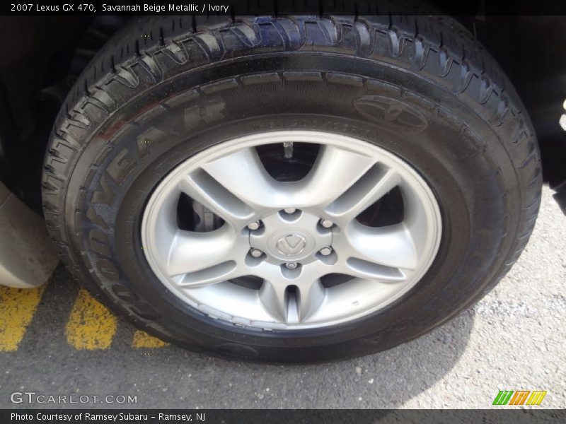 Savannah Beige Metallic / Ivory 2007 Lexus GX 470