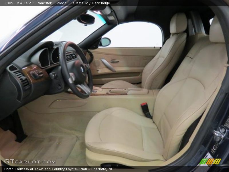 Front Seat of 2005 Z4 2.5i Roadster