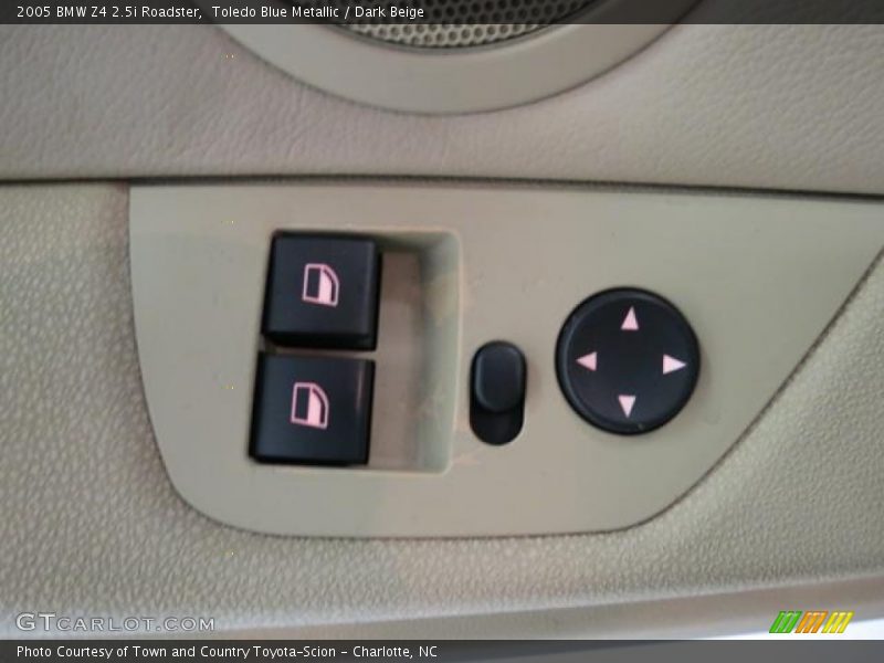Controls of 2005 Z4 2.5i Roadster