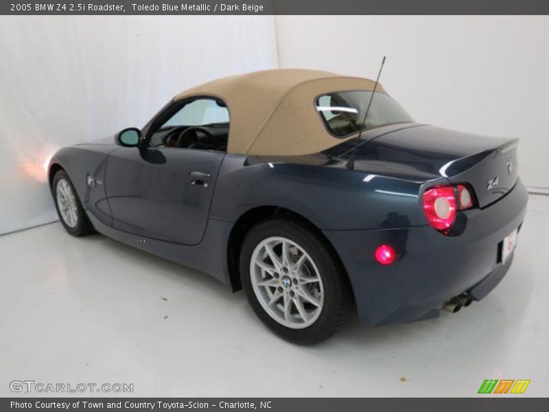  2005 Z4 2.5i Roadster Toledo Blue Metallic